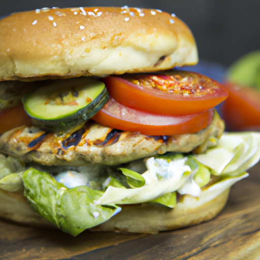 Healthy And Delicious Grilled Turkey Burger Recipe