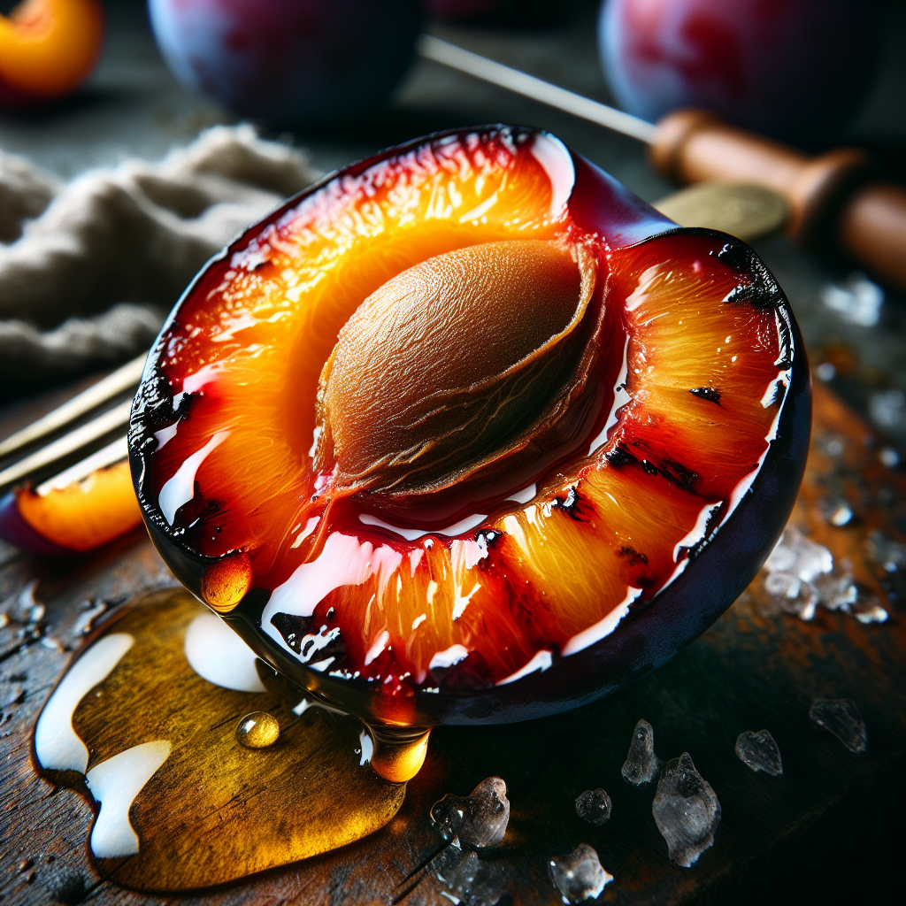 A Fruity Twist: Grilled Plums Recipe