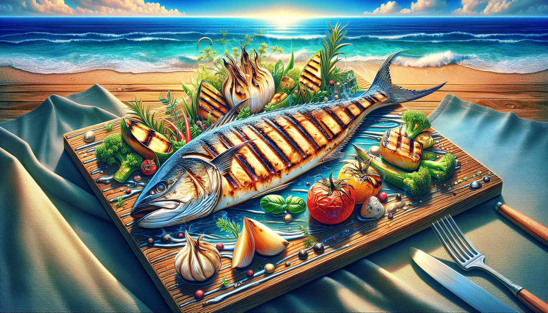 Ocean Delight: Grilled Kingfish Recipe