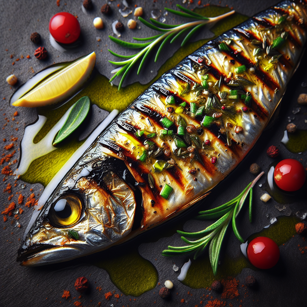 Ocean Fresh: Grilled Sardines Recipe