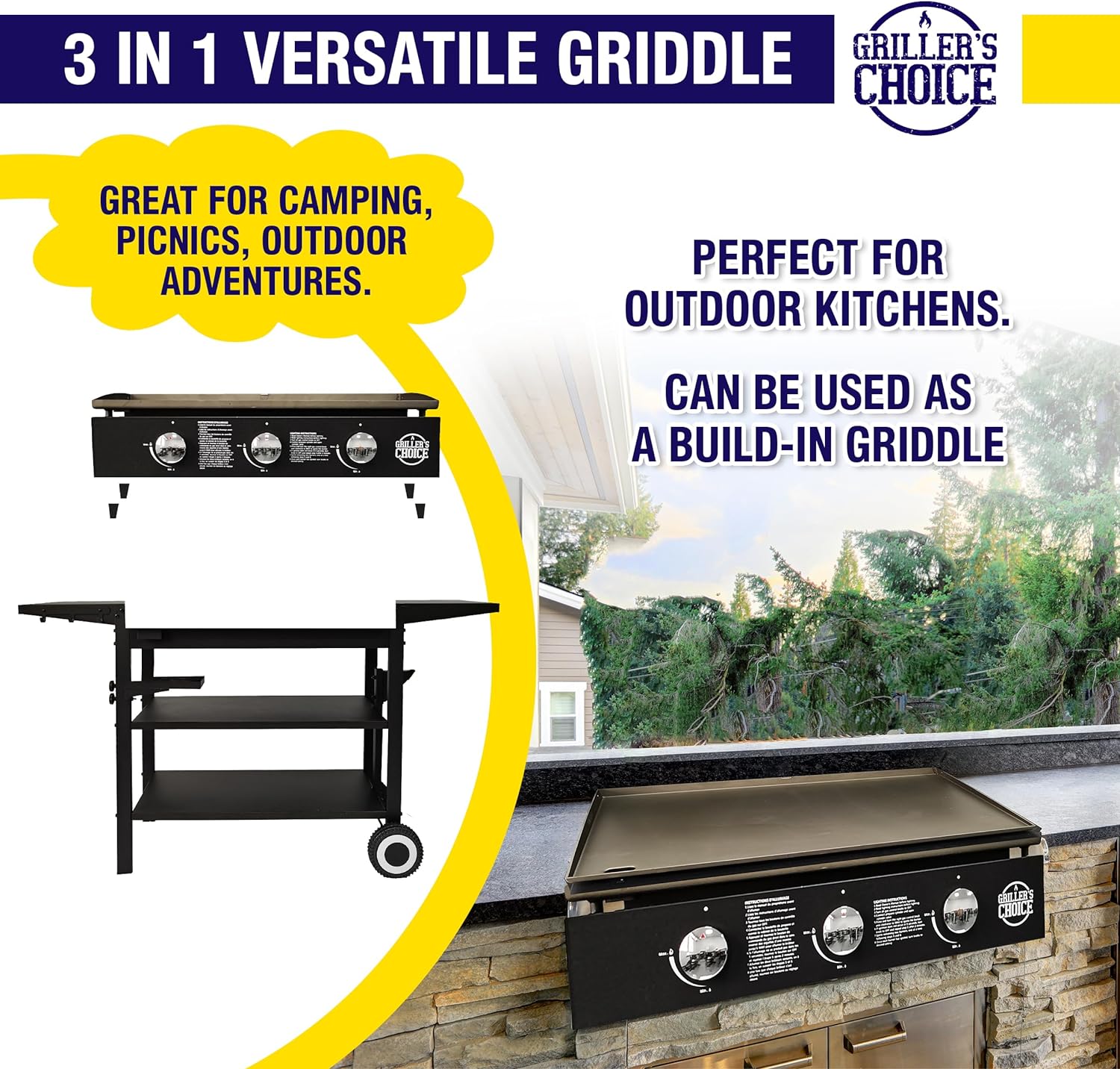 Griller’s Choice Outdoor Griddle Grill Review