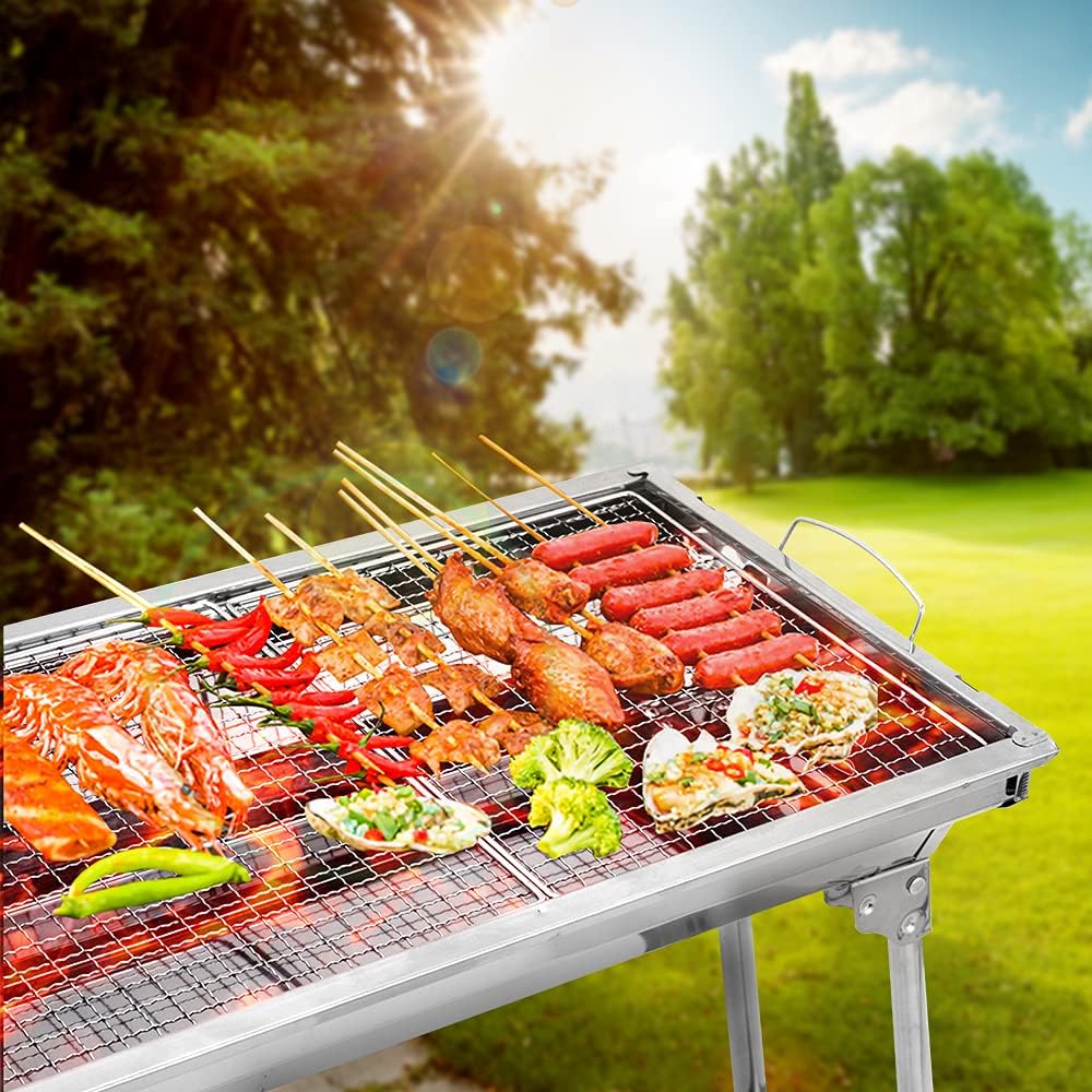 Charcoal Grill Stainless Steel BBQ Smoker Review