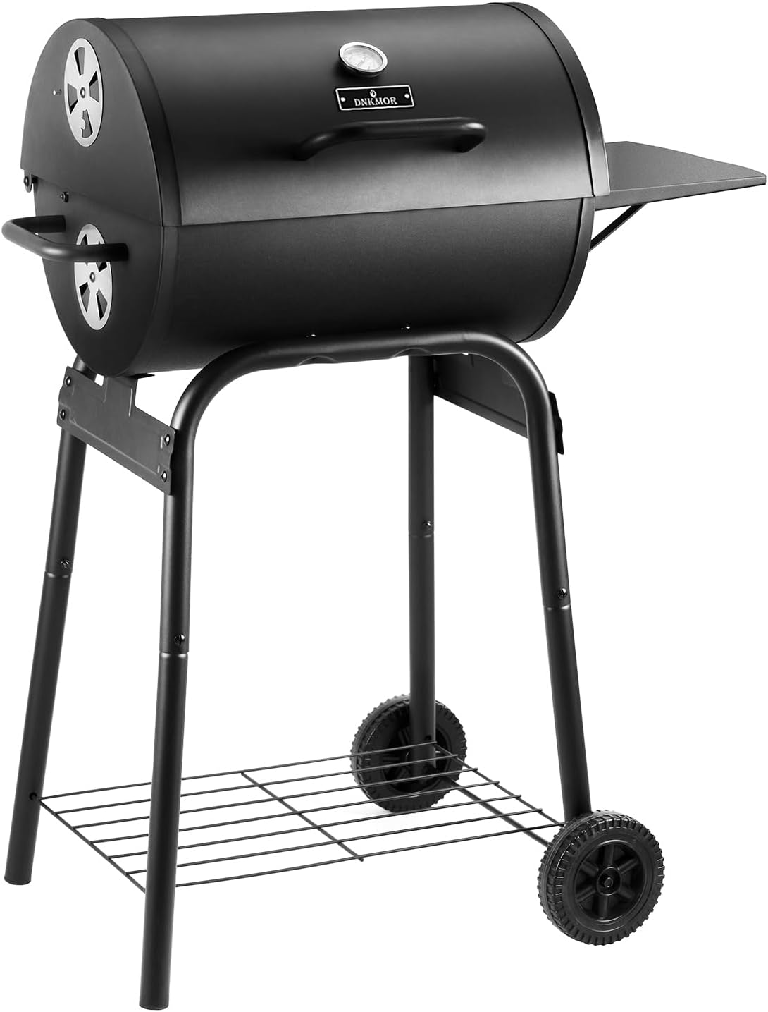 Barrel Charcoal Grill with Side Table Review