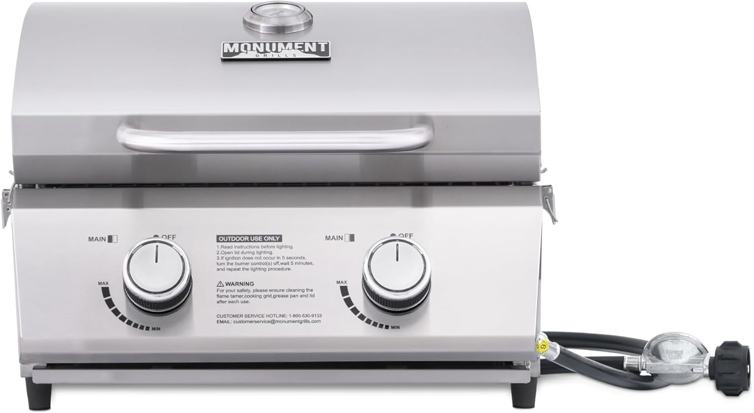 Monument Grills Tabletop Gas Grill Review